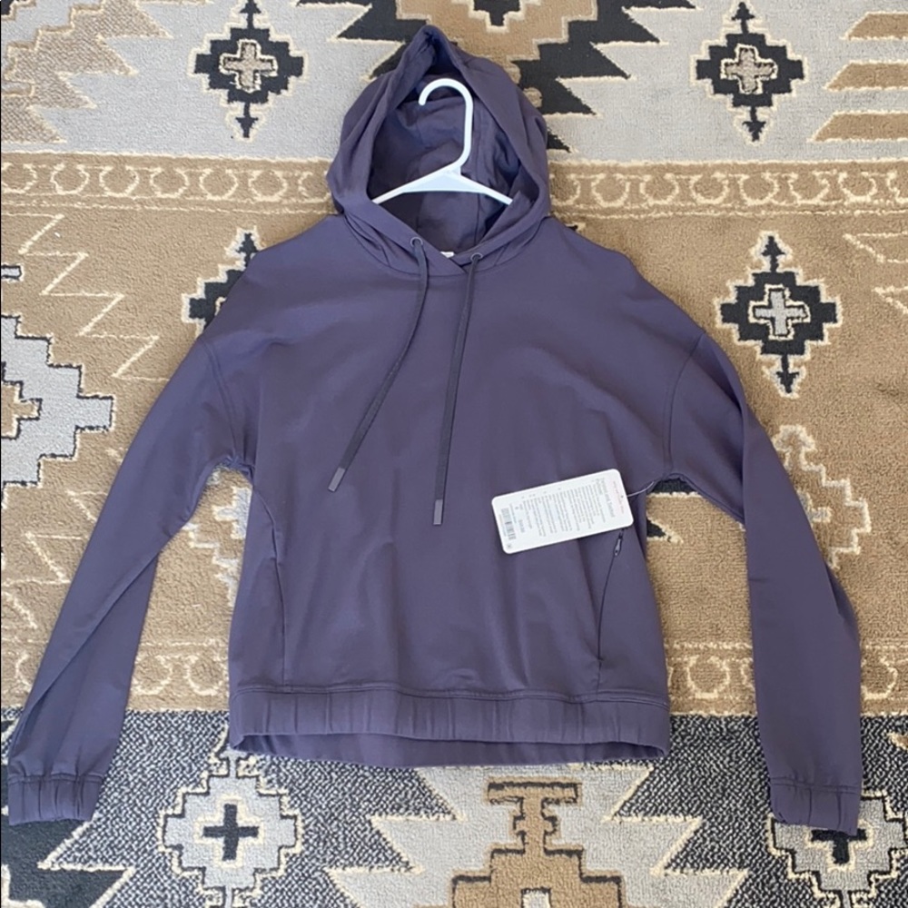 Twisted and tucked pullover